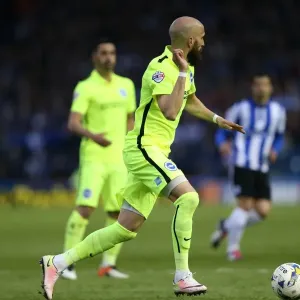 Brighton and Hove Albion's Play-Off Thriller: First Leg vs. Sheffield Wednesday at Hillsborough (May 2016)