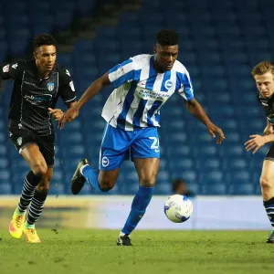 Brighton & Hove Albion's Rohan Ince in Action against Colchester United during the EFL Cup First Round, 2016 Brighton & Hove Albion's Rohan Ince in Action against Colchester United during the EFL Cup First Round, 2016