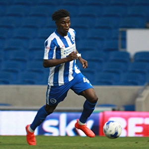 Brighton & Hove Albion's Sam Adekugbe in EFL Cup Action against Colchester United at American Express Community Stadium (09.08.16)