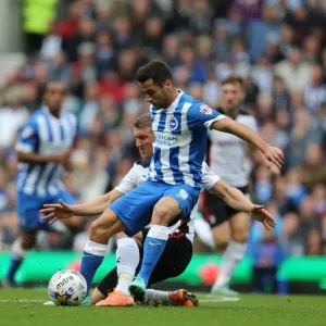 Brighton & Hove Albion's Sam Baldock in Action at American Express Community Stadium vs. Rotherham United (October 25, 2014) Brighton & Hove Albion's Sam Baldock in Action at American Express Community Stadium vs. Rotherham United (October 25, 2014)