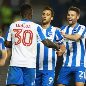 Brighton & Hove Albion's Sam Baldock Scores in EFL Cup Win Against Colchester United (09AUG16) Brighton & Hove Albion's Sam Baldock Scores in EFL Cup Win Against Colchester United (09AUG16)