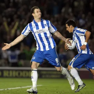 Brighton & Hove Albion's Star Forward: Ashley Barnes Brighton & Hove Albion's Star Forward: Ashley Barnes