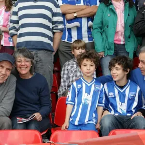 Brighton & Hove Albion's Thrilling Away Victory at Walsall (2010-11 Season): Walsall Celebrations