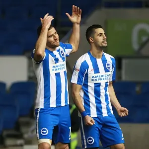 Brighton & Hove Albion's Tomer Hemed Scores Second Goal vs. Milton Keynes Dons in FA Cup Third Round (07JAN17) Brighton & Hove Albion's Tomer Hemed Scores Second Goal vs. Milton Keynes Dons in FA Cup Third Round (07JAN17)