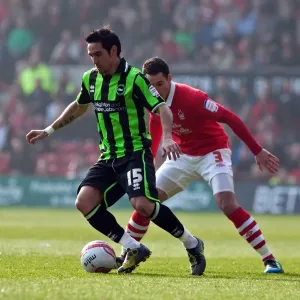 Brighton & Hove Albion's Vicente vs Nottingham Forest, Championship Clash at The City Ground - 24th March 2012 Brighton & Hove Albion's Vicente vs Nottingham Forest, Championship Clash at The City Ground - 24th March 2012