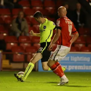 Brighton and Hove Albion's Victory Over Walsall in the Capital One Cup (25AUG15)