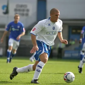 Brighton Midfielder Adam El-Abd Carries the Ball Forward Brighton Midfielder Adam El-Abd Carries the Ball Forward