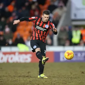 Brighton Midfielder Danny Holla in Action Against Blackpool (31Jan15) Brighton Midfielder Danny Holla in Action Against Blackpool (31Jan15)