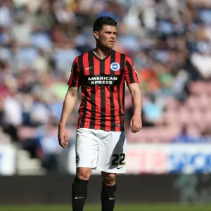 Brighton Midfielder Danny Holla in Action against Wigan Athletic (18th April 2015) Brighton Midfielder Danny Holla in Action against Wigan Athletic (18th April 2015)