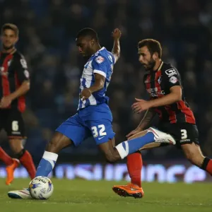 Brighton Midfielder Mustapha Carayol in Action Against AFC Bournemouth (10APR15) Brighton Midfielder Mustapha Carayol in Action Against AFC Bournemouth (10APR15)
