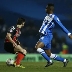 Brighton Midfielder Rohan Ince in Action against AFC Bournemouth (April 2015) Brighton Midfielder Rohan Ince in Action against AFC Bournemouth (April 2015)