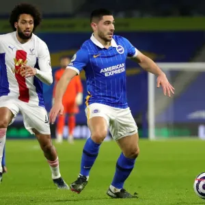 Brighton vs. Crystal Palace: Intense Premier League Clash at American Express Community Stadium - 22nd February 2021 Brighton vs. Crystal Palace: Intense Premier League Clash at American Express Community Stadium - 22nd February 2021
