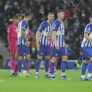 Brighton vs Fulham: Intense Premier League Clash at American Express Stadium (29OCT23)
