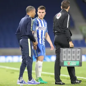 Brighton's Aaron Connolly on Brink of Debut: Brighton and Hove Albion vs Barnet, EFL Cup 2017 Brighton's Aaron Connolly on Brink of Debut: Brighton and Hove Albion vs Barnet, EFL Cup 2017