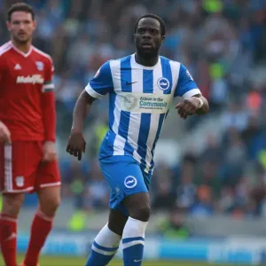Brighton's Elvis Manu Scores on Home Debut vs. Cardiff City (03OCT15) Brighton's Elvis Manu Scores on Home Debut vs. Cardiff City (03OCT15)
