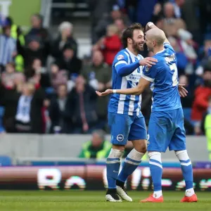 Brighton's Inigo Calderon Scores His Second Goal Against Birmingham City (21FEB15) Brighton's Inigo Calderon Scores His Second Goal Against Birmingham City (21FEB15)