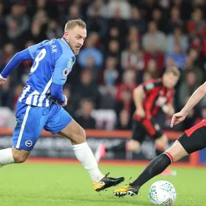 Brighton's Jiri Skalak Fights for Possession against AFC Bournemouth in EFL Cup Clash Brighton's Jiri Skalak Fights for Possession against AFC Bournemouth in EFL Cup Clash