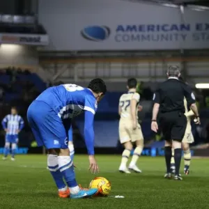 Brighton's Kayal Battles in the Midfield: February 2015 Clash Against Leeds United Brighton's Kayal Battles in the Midfield: February 2015 Clash Against Leeds United