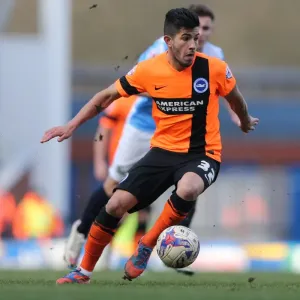 Brighton's Ledesma Goes Head-to-Head with Blackburn in Championship Showdown (21MAR15)