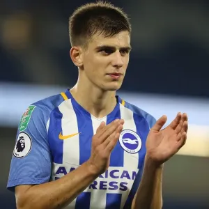 Brighton's Molumby in Action: EFL Cup Clash vs. Barnet (22nd August 2017) Brighton's Molumby in Action: EFL Cup Clash vs. Barnet (22nd August 2017)