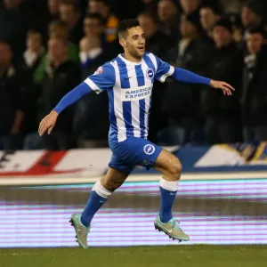 Brighton's Sam Baldock Scores Thriller in Championship Clash vs. Leeds United (24FEB15) Brighton's Sam Baldock Scores Thriller in Championship Clash vs. Leeds United (24FEB15)