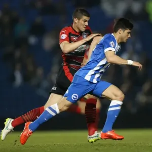 Brighton's Teixeira Shines in Championship Clash vs. Huddersfield (14APR15) Brighton's Teixeira Shines in Championship Clash vs. Huddersfield (14APR15)