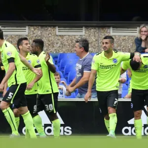 Brighton's Tomer Hemed Scores Dramatic Goal: 3-2 Comeback for Albion against Ipswich Town (Sky Bet Championship, 28 August 2015)