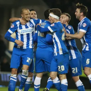 Brighton's Tomer Hemed Scores Winning Goal vs. Charlton Athletic in Sky Bet Championship (05DEC15) Brighton's Tomer Hemed Scores Winning Goal vs. Charlton Athletic in Sky Bet Championship (05DEC15)