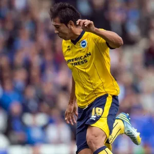 Brighton's Ulloa in Action Against Birmingham (August 17, 2013) Brighton's Ulloa in Action Against Birmingham (August 17, 2013)