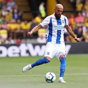 Bruno of Brighton and Hove Albion Faces Off Against Watford in Premier League Clash (11AUG18)
