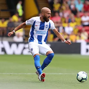 Bruno of Brighton and Hove Albion Faces Off Against Watford in Premier League Clash (11-Aug-18)