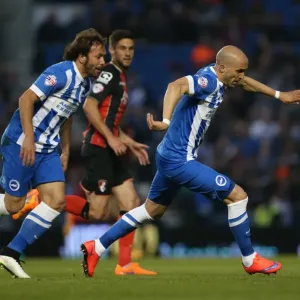 Bruno Saltor in Action: Brighton and Hove Albion vs AFC Bournemouth, Sky Bet Championship, American Express Community Stadium, 10 April 2015 Bruno Saltor in Action: Brighton and Hove Albion vs AFC Bournemouth, Sky Bet Championship, American Express Community Stadium, 10 April 2015
