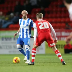Bruno Saltor in Action: Brighton and Hove Albion vs Charlton Athletic, The Valley, January 2015 Bruno Saltor in Action: Brighton and Hove Albion vs Charlton Athletic, The Valley, January 2015