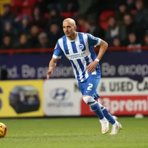 Bruno Saltor of Brighton and Hove Albion in Action against Charlton Athletic, The Valley, January 10, 2015 Bruno Saltor of Brighton and Hove Albion in Action against Charlton Athletic, The Valley, January 10, 2015