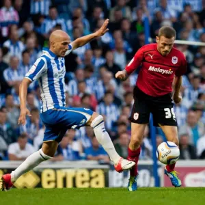Bruno's Unwavering Determination: Brighton & Hove Albion vs. Cardiff City, Npower Championship Clash at Amex Stadium (August 21, 2012) Bruno's Unwavering Determination: Brighton & Hove Albion vs. Cardiff City, Npower Championship Clash at Amex Stadium (August 21, 2012)