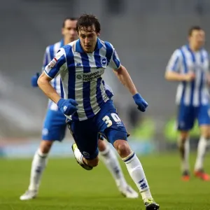 Will Buckley Ignites Championship Clash: Brighton & Hove Albion vs Derby County, January 2013 Will Buckley Ignites Championship Clash: Brighton & Hove Albion vs Derby County, January 2013