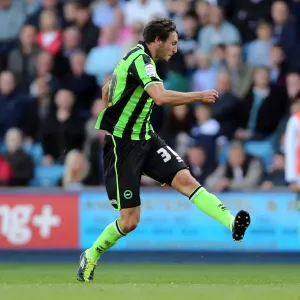 Will Buckley Print, Millwall v Brighton & Hove Albion Match
