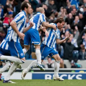 Calderon's Equalizer: Brighton & Hove Albion vs. Middlesbrough, Npower Championship, Amex Stadium, 31-03-2012
