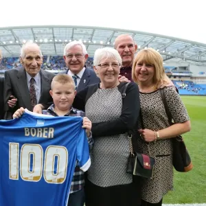 A Century of Seaside Pride: 100-Year-Old Supporter's Journey at Brighton & Hove Albion's American Express Community Stadium (Rotherham Utd 25OCT14) A Century of Seaside Pride: 100-Year-Old Supporter's Journey at Brighton & Hove Albion's American Express Community Stadium (Rotherham Utd 25OCT14)