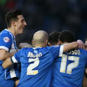 Championship Clash: Brighton & Hove Albion vs. Huddersfield Town - January 2016 Championship Clash: Brighton & Hove Albion vs. Huddersfield Town - January 2016