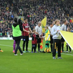 Championship Showdown: Norwich City vs. Brighton & Hove Albion at Carrow Road (22NOV14) Championship Showdown: Norwich City vs. Brighton & Hove Albion at Carrow Road (22NOV14)