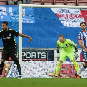 Championship Showdown: Wigan Athletic vs. Brighton and Hove Albion at DW Stadium (22nd October 2016) Championship Showdown: Wigan Athletic vs. Brighton and Hove Albion at DW Stadium (22nd October 2016)