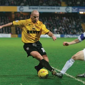 Charlie Oatway in action at Loftus Road 2003 / 04