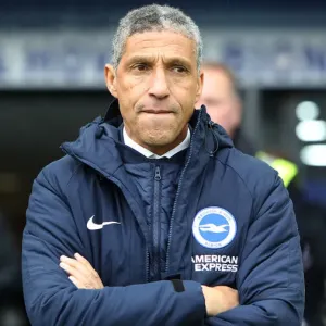 Chris Hughton Guides Brighton and Hove Albion in Premier League Battle against Bournemouth (13APR19) Chris Hughton Guides Brighton and Hove Albion in Premier League Battle against Bournemouth (13APR19)