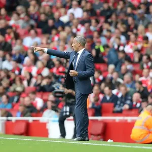 Chris Hughton Leads Brighton and Hove Albion Against Arsenal in Premier League Clash (01OCT17) Chris Hughton Leads Brighton and Hove Albion Against Arsenal in Premier League Clash (01OCT17)
