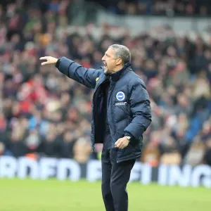 Chris Hughton Leads Brighton and Hove Albion Against Arsenal in Premier League Clash (04MAR18) Chris Hughton Leads Brighton and Hove Albion Against Arsenal in Premier League Clash (04MAR18)