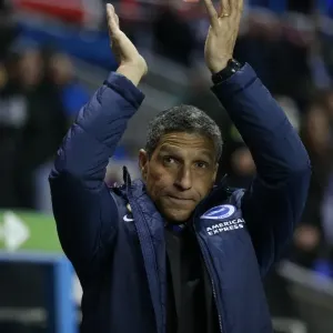 Chris Hughton Leads Brighton and Hove Albion in Reading Championship Clash, 10th March 2015