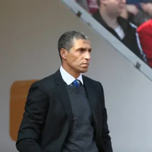 Chris Hughton Leads Brighton and Hove Albion in Sky Bet Championship Clash against Rotherham United (06APR15)