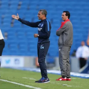 Chris Hughton and Unai Emery Face Off: Brighton & Hove Albion vs Sevilla FC, 2015 Chris Hughton and Unai Emery Face Off: Brighton & Hove Albion vs Sevilla FC, 2015