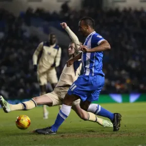 Chris O'Grady in Action: Brighton & Hove Albion vs Leeds United, 24 February 2015 Chris O'Grady in Action: Brighton & Hove Albion vs Leeds United, 24 February 2015